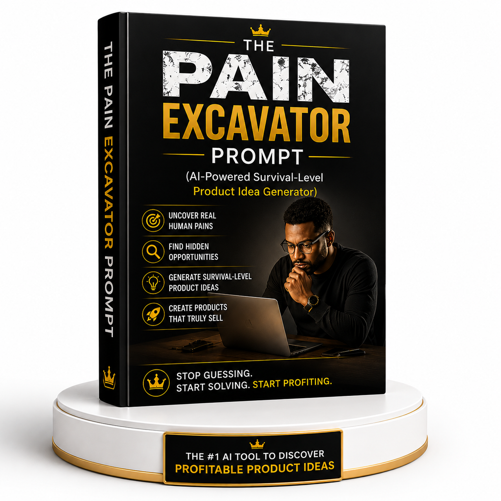 How To Find Validated Product Ideas with AI - The Pain Excavator Prompt
