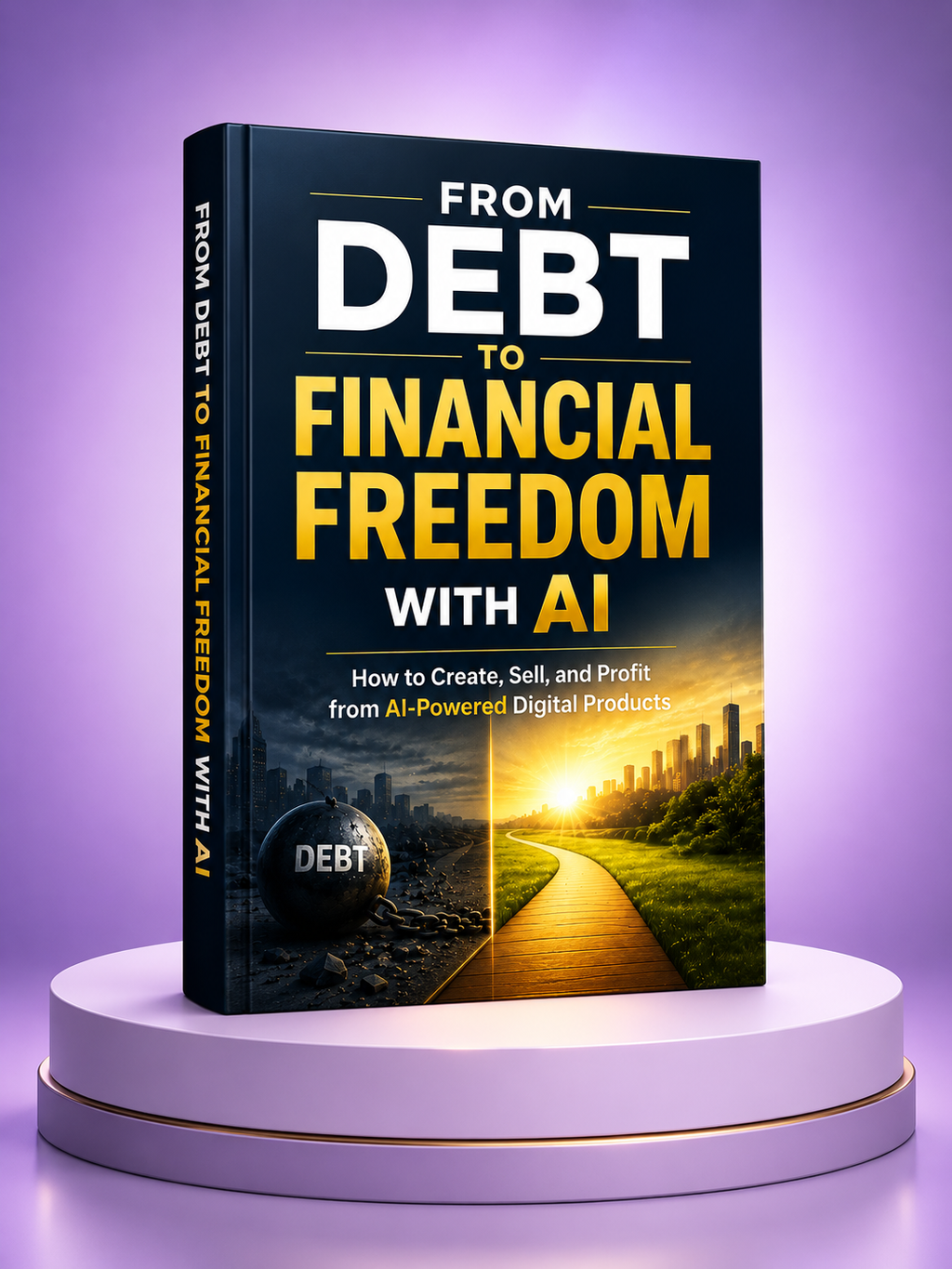 The Beginner's Guide to Selling Digital Products with AI — From Debt to Financial Freedom