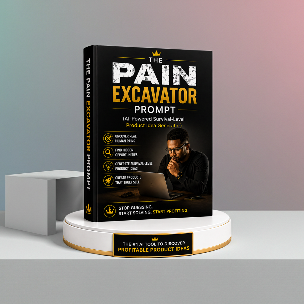How To Find Validated Product Ideas with AI - The Pain Excavator Prompt